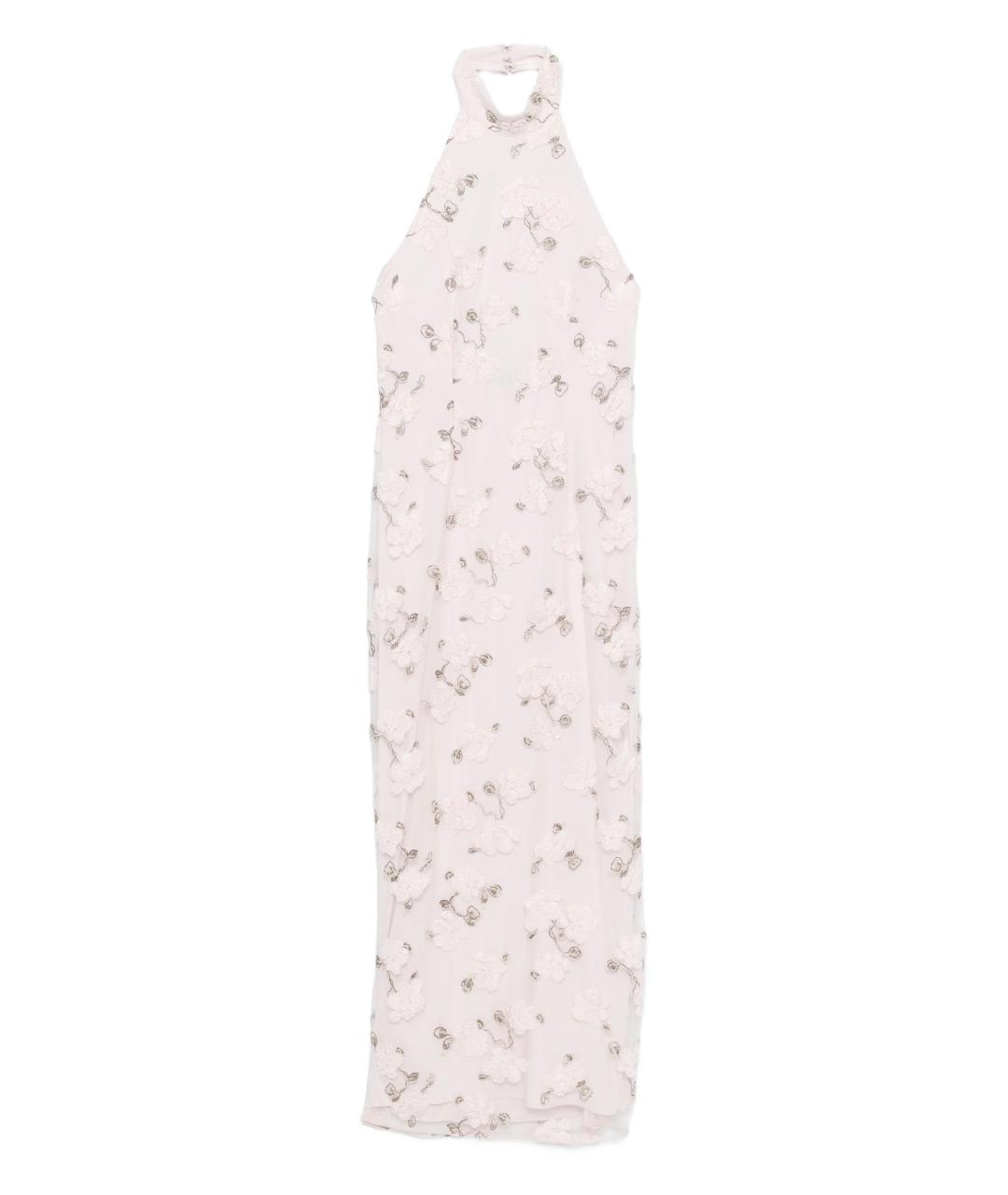 ROTATE Розовое полиэстеровое платье, фото 1