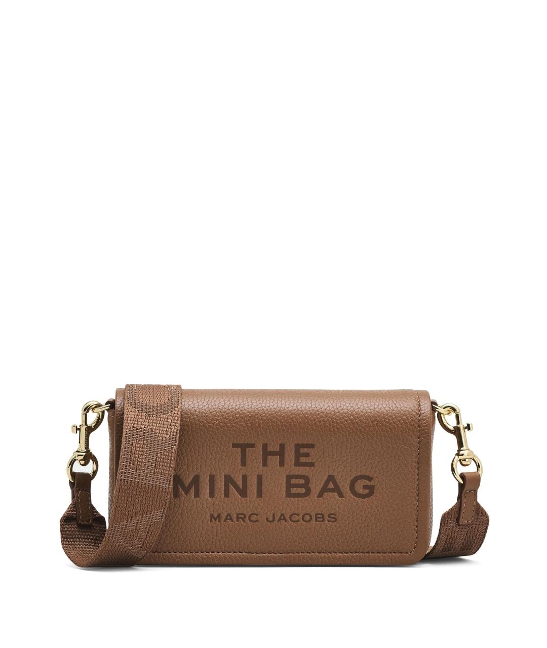 MARC JACOBS Коричневая кожаная сумка тоут, фото 1