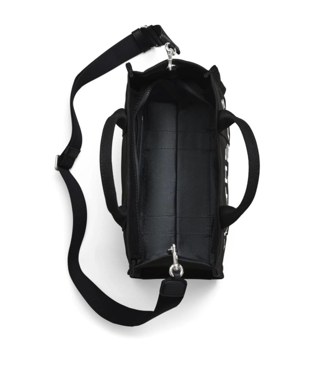 MARC JACOBS Черная хлопковая сумка тоут, фото 7