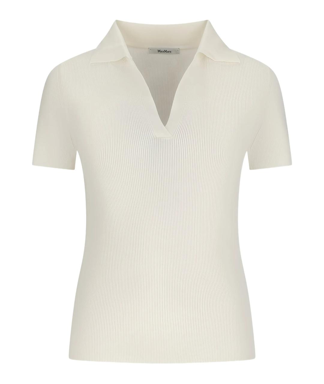 MAX MARA Белый шерстяной джемпер / свитер, фото 1
