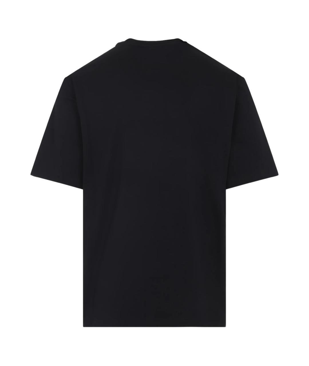 AMIRI Черная хлопковая футболка, фото 2