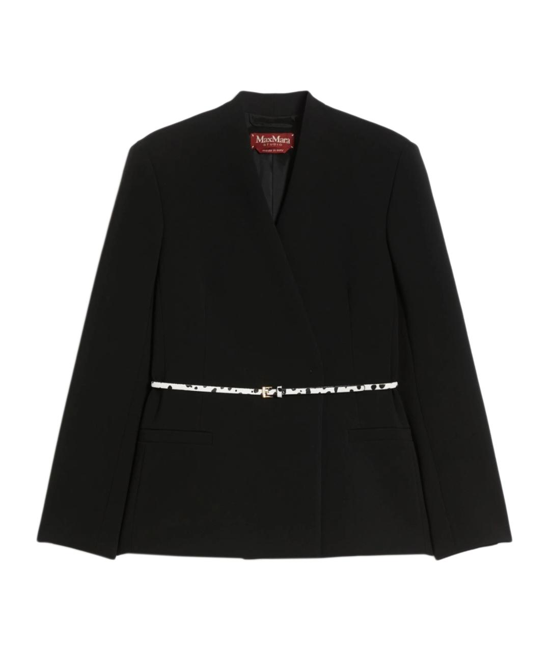 SPORTMAX Черный жакет/пиджак, фото 1