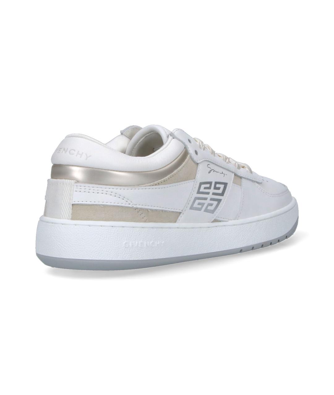 GIVENCHY Белые синтетические кроссовки, фото 4