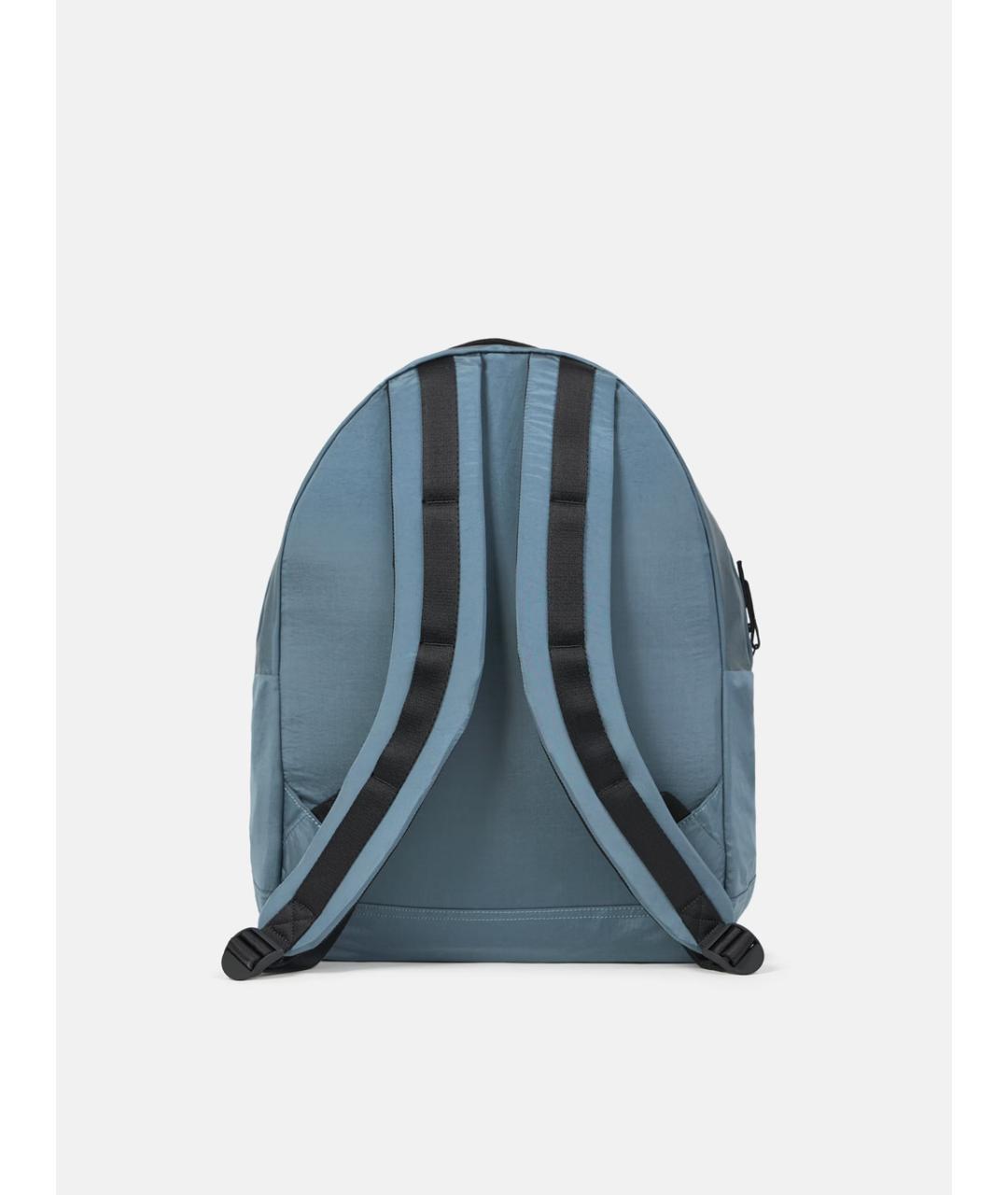 STONE ISLAND Голубой тканевый рюкзак, фото 6