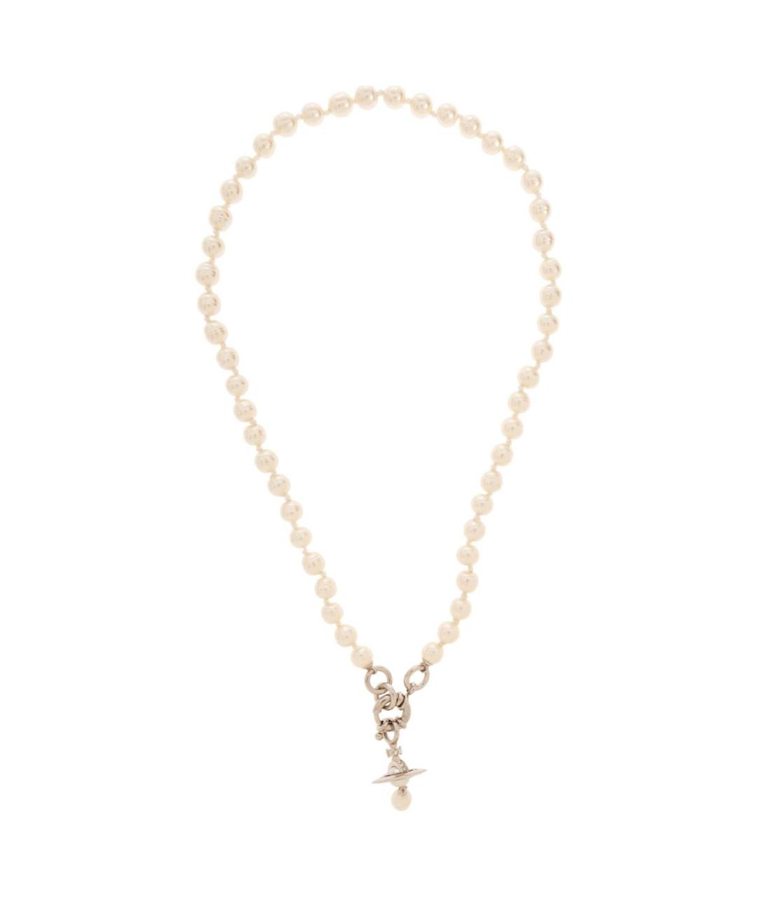 VIVIENNE WESTWOOD Серебряное латунное колье, фото 1