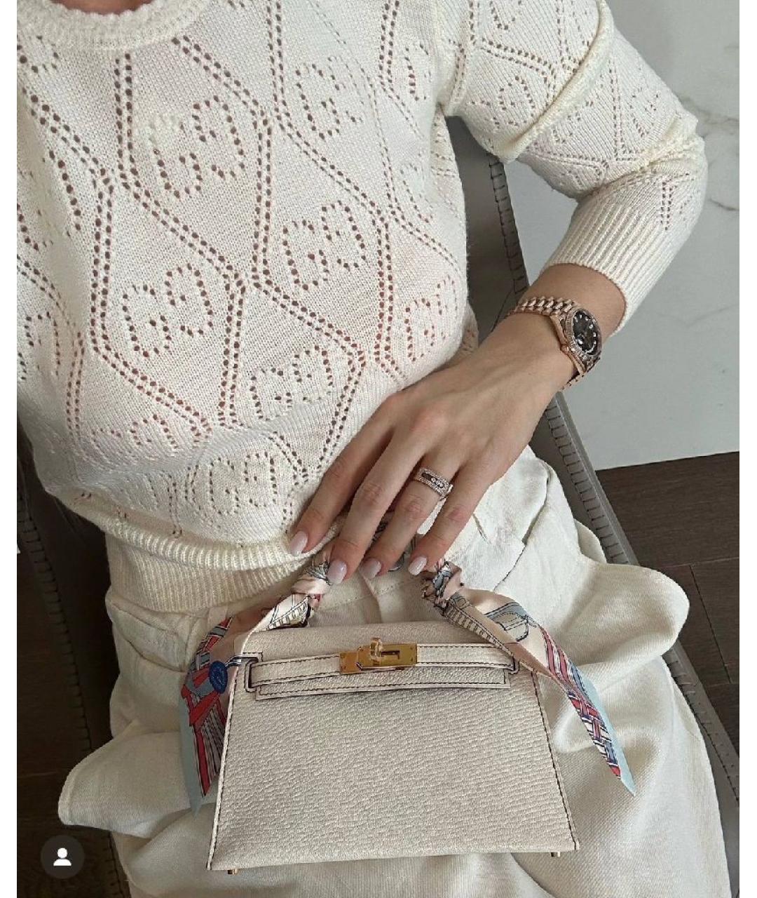 GUCCI Бежевая футболка, фото 5