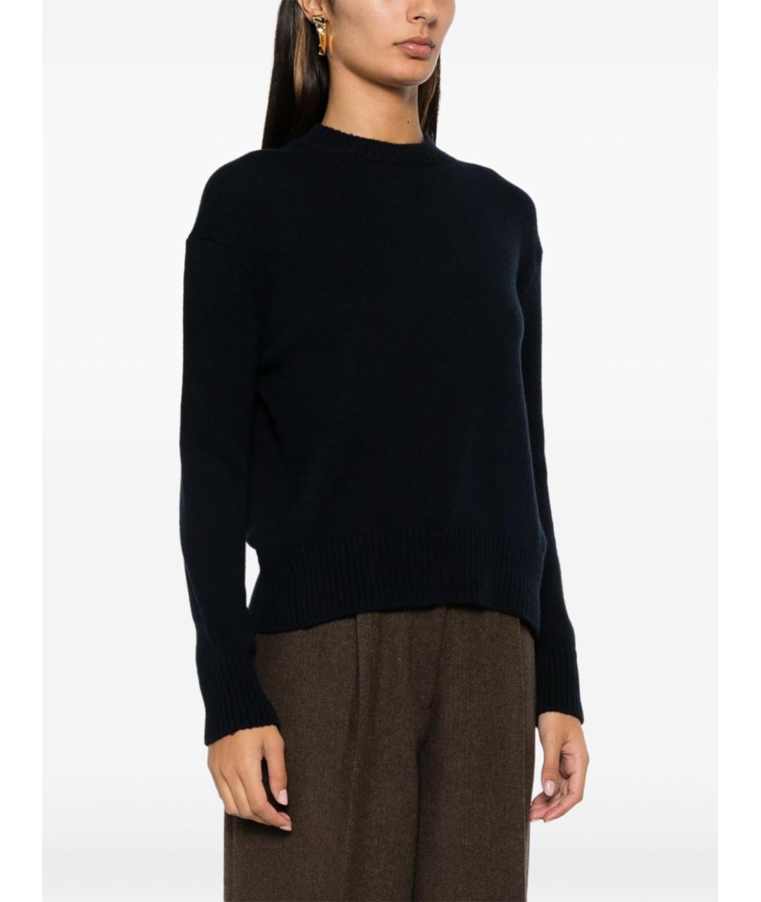 MAX MARA Синий шерстяной джемпер / свитер, фото 4