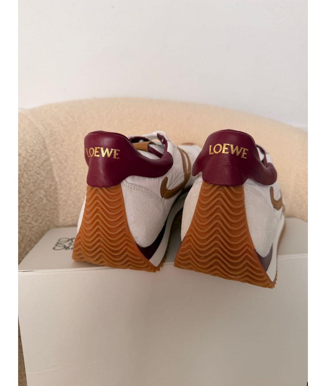 LOEWE Белые кеды, фото 2