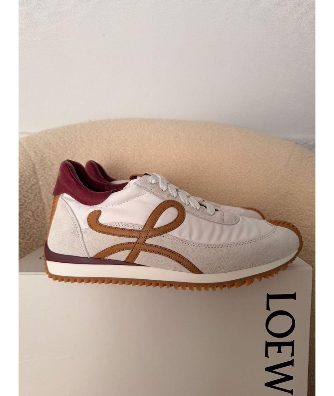 LOEWE Белые кеды, фото 3