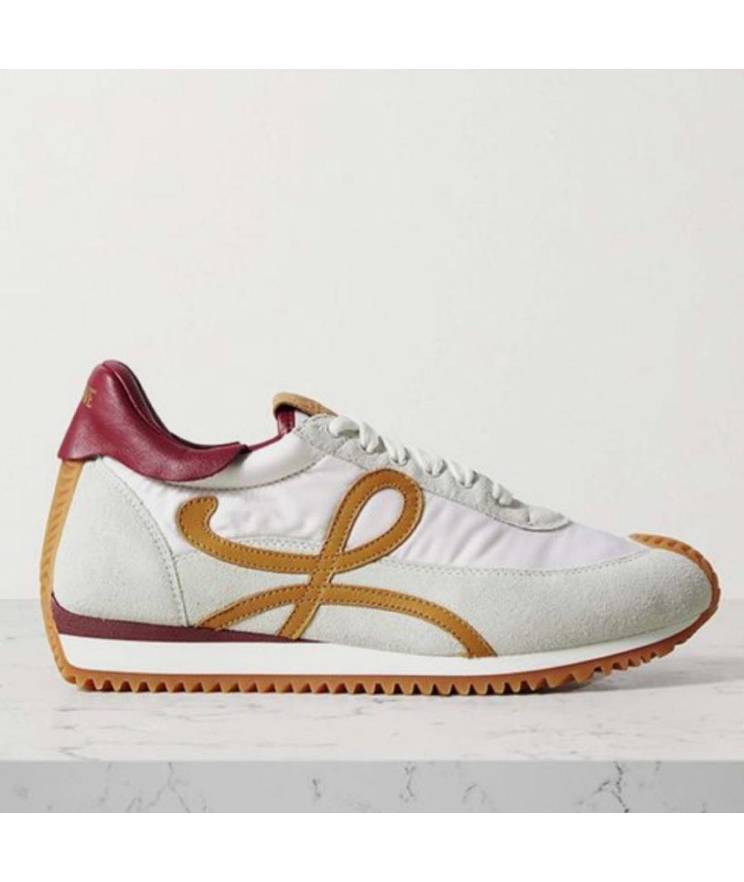 LOEWE Белые кеды, фото 6