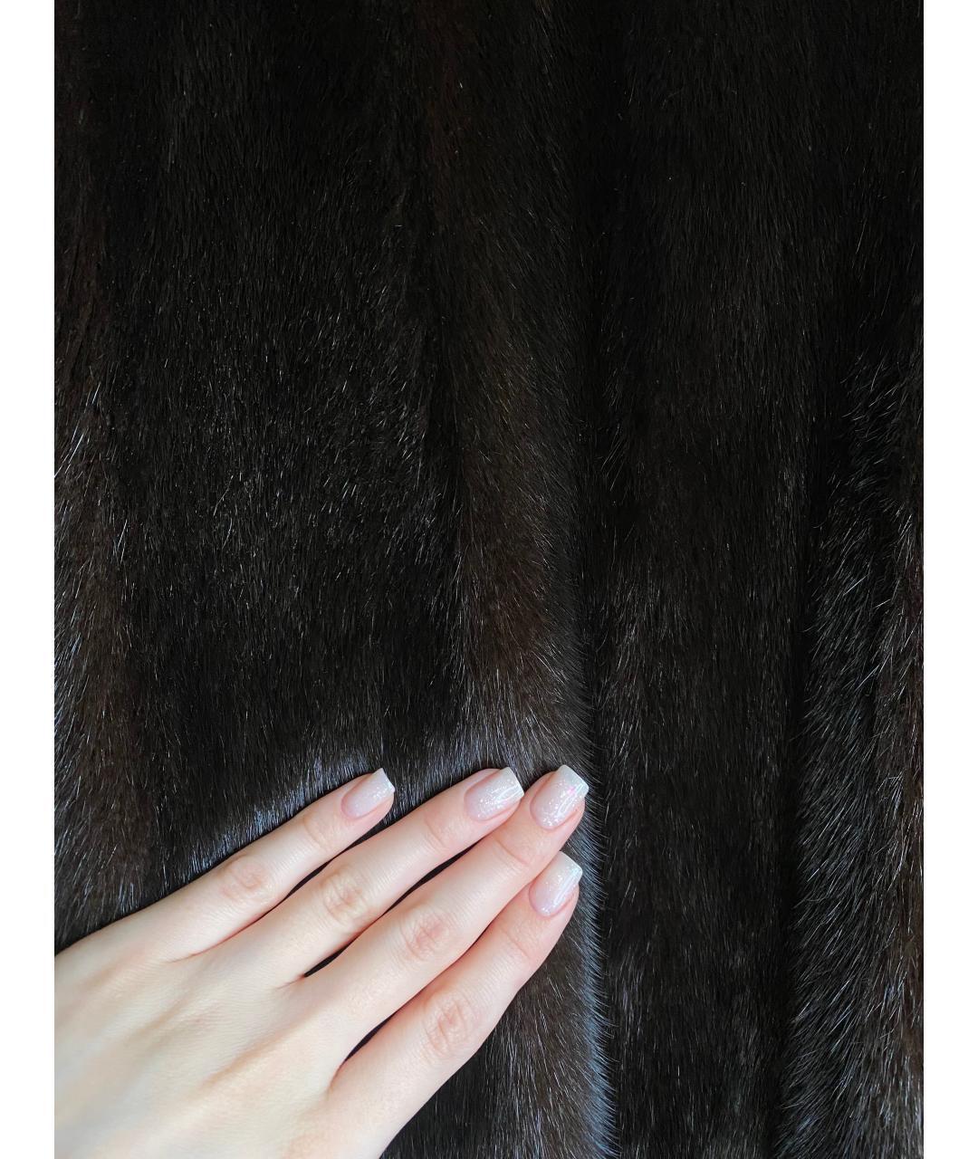 SAGA Коричневая меховая шуба, фото 8