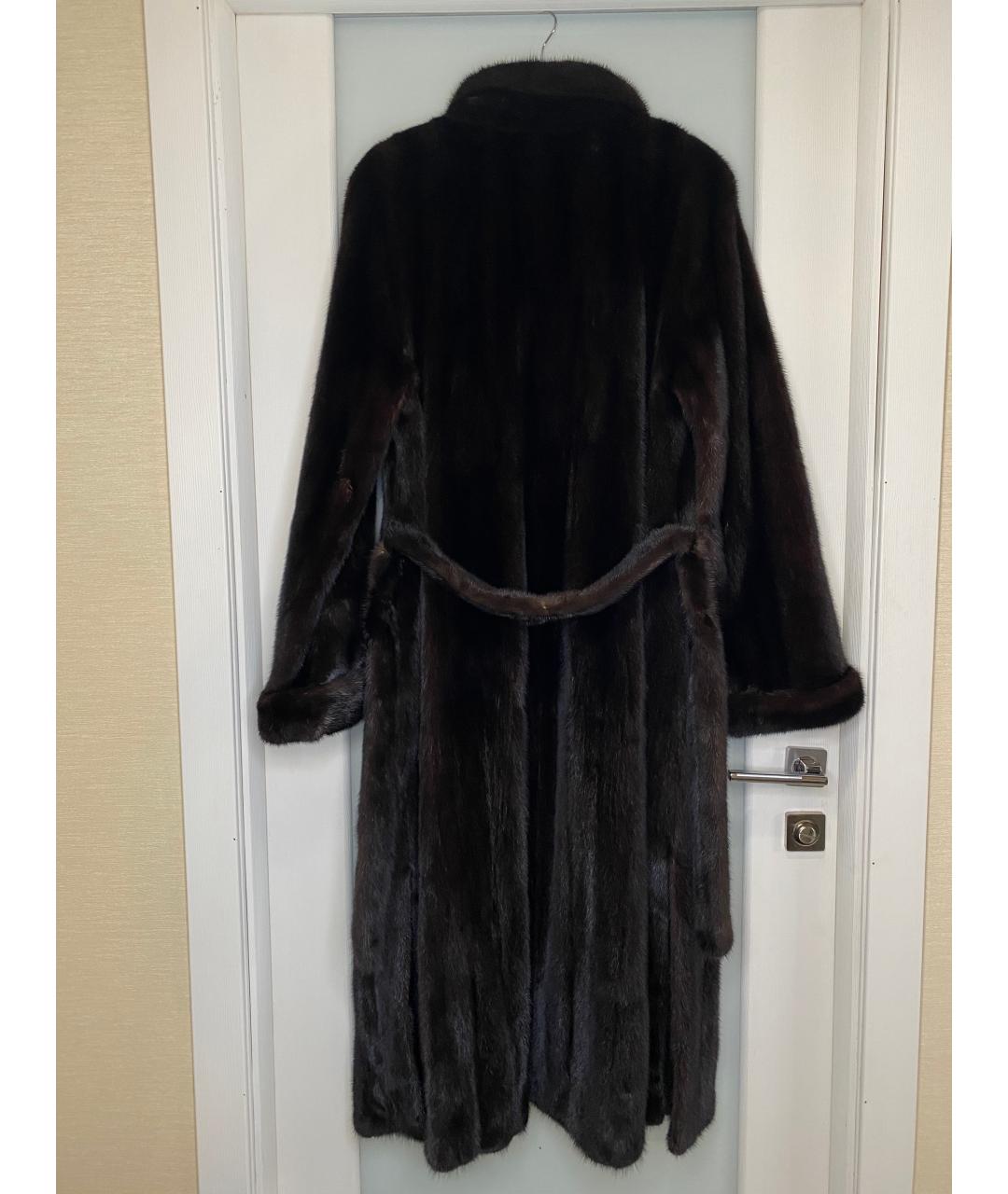 SAGA Коричневая меховая шуба, фото 2