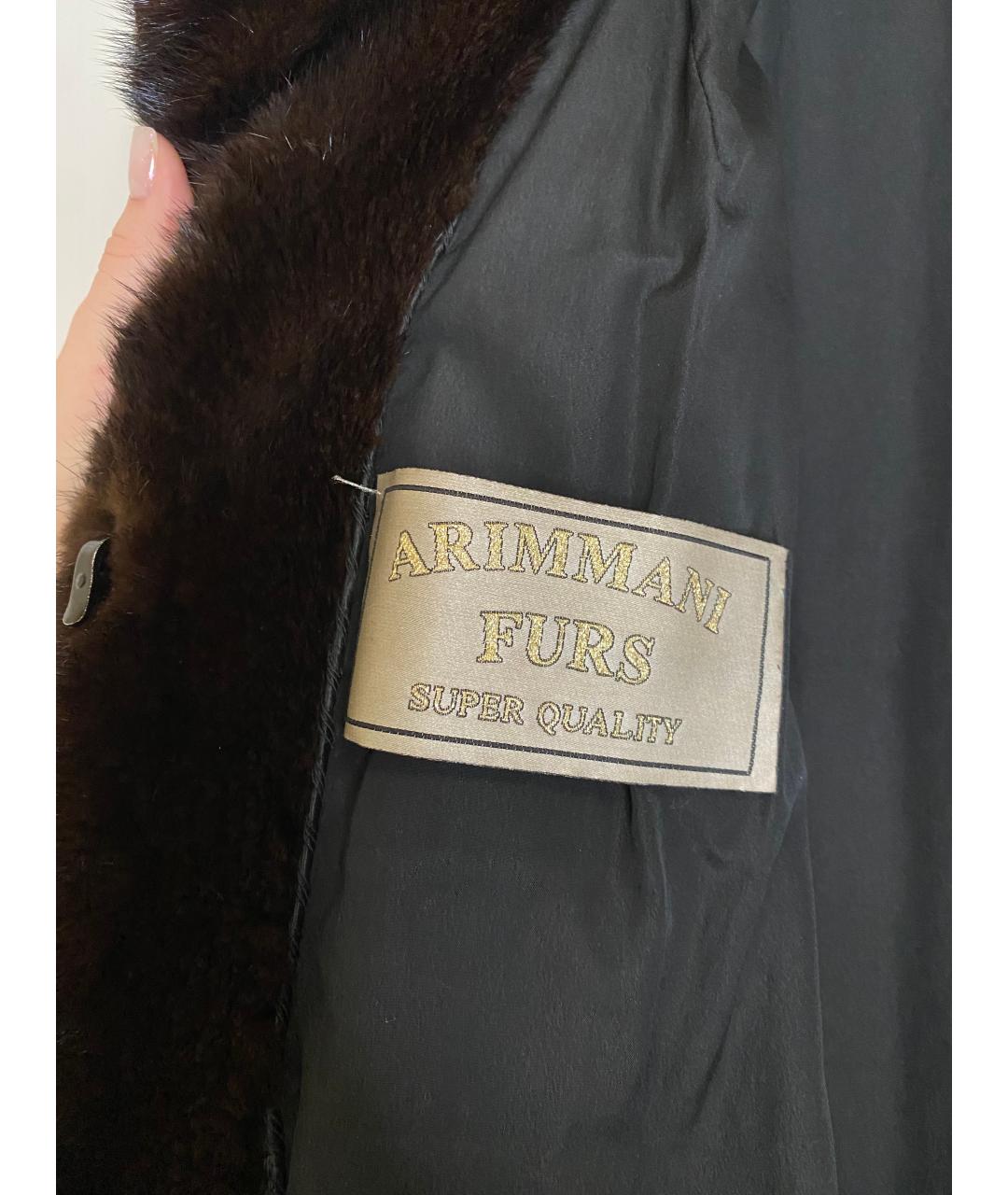 SAGA Коричневая меховая шуба, фото 9