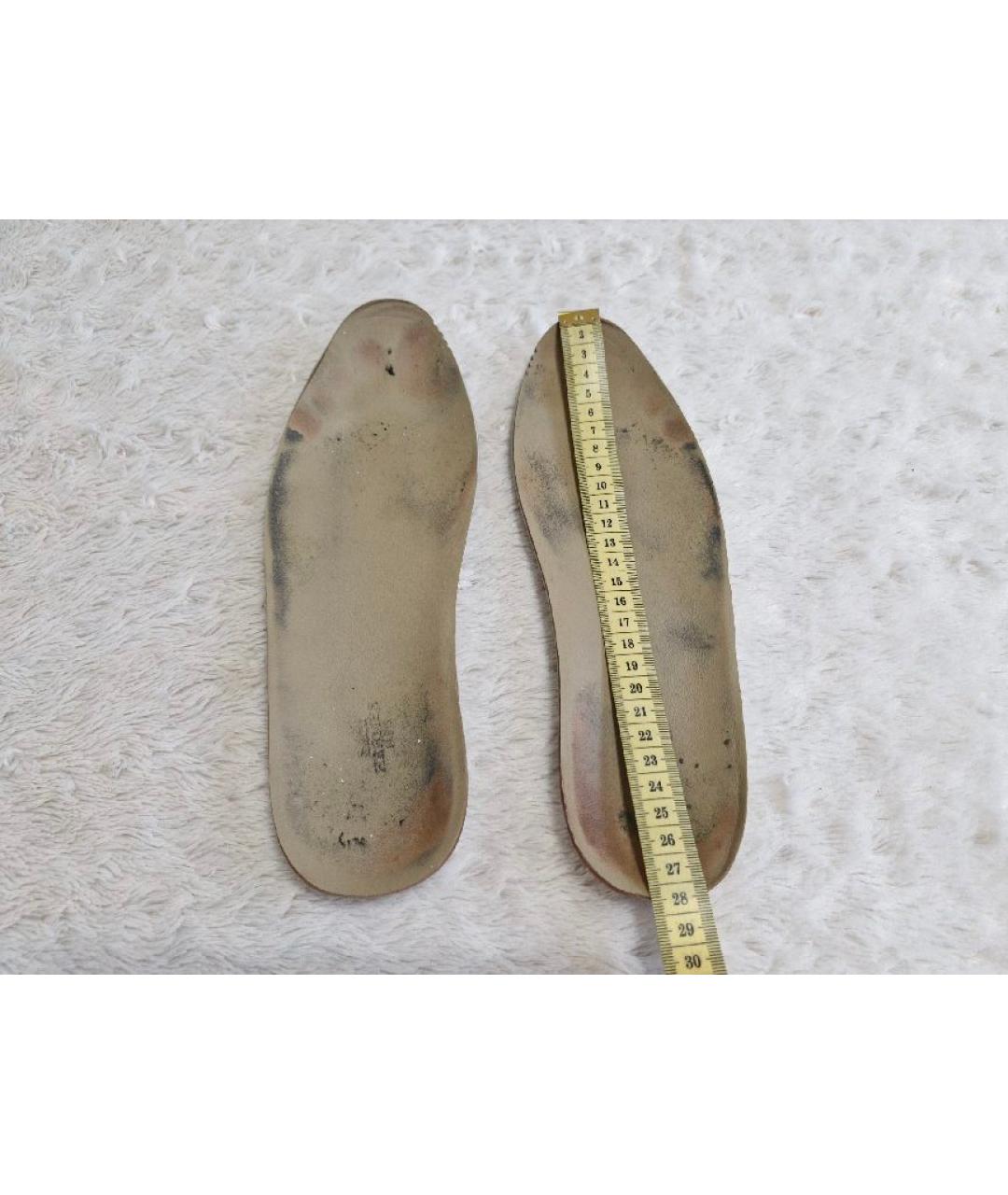 HERMES Белые кожаные низкие кроссовки / кеды, фото 9