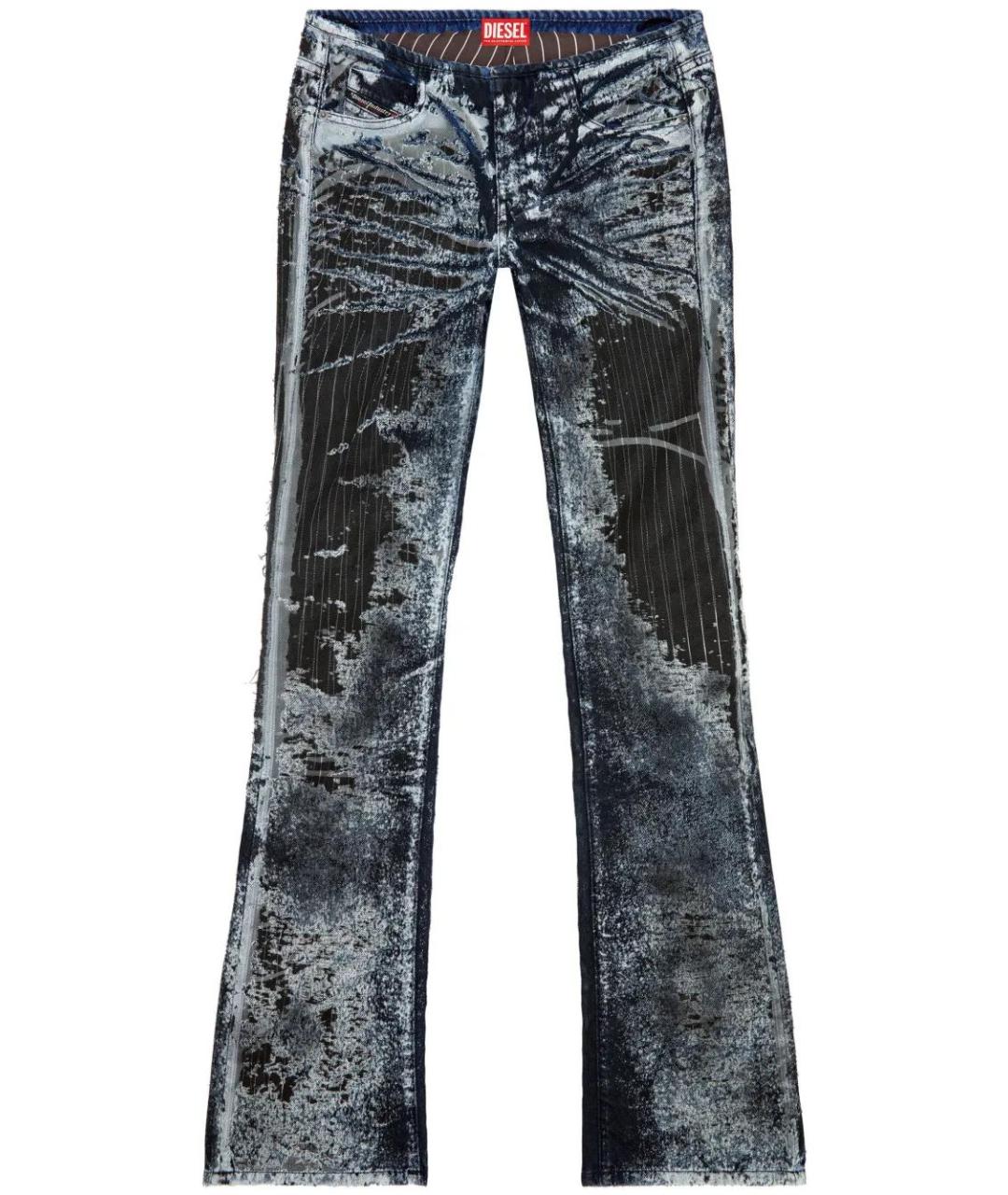 DIESEL Мульти хлопковые прямые джинсы, фото 1