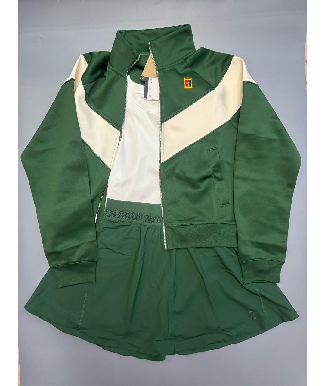 NIKE Зеленый полиэстеровый спортивные костюмы, фото 5