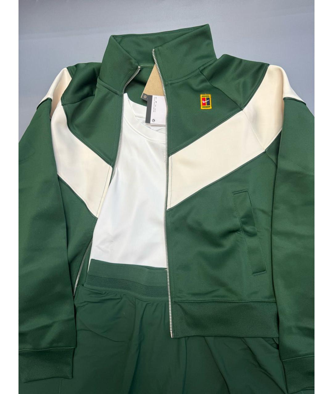 NIKE Зеленый полиэстеровый спортивные костюмы, фото 3