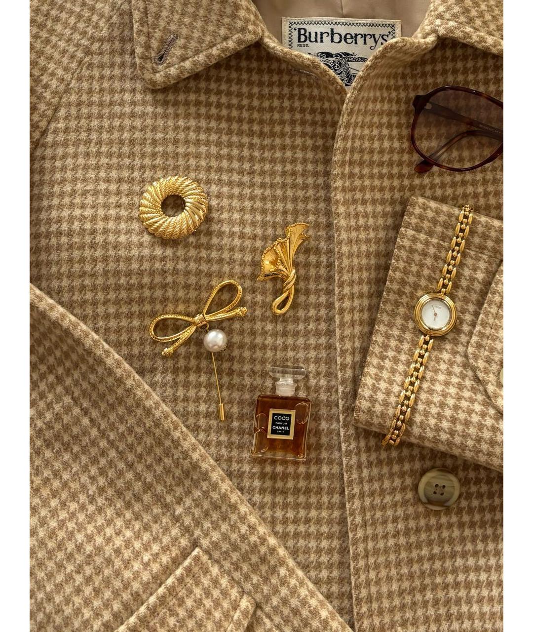 MONET Золотая позолоченная булавка / брошь, фото 4