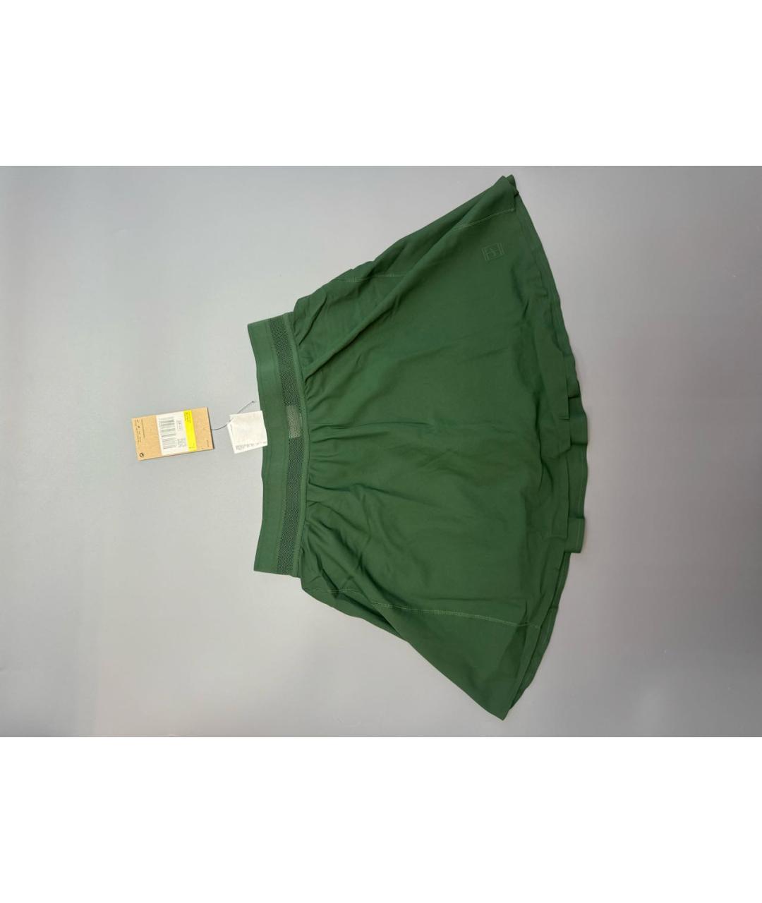 NIKE Зеленая полиэстеровая юбка мини, фото 3