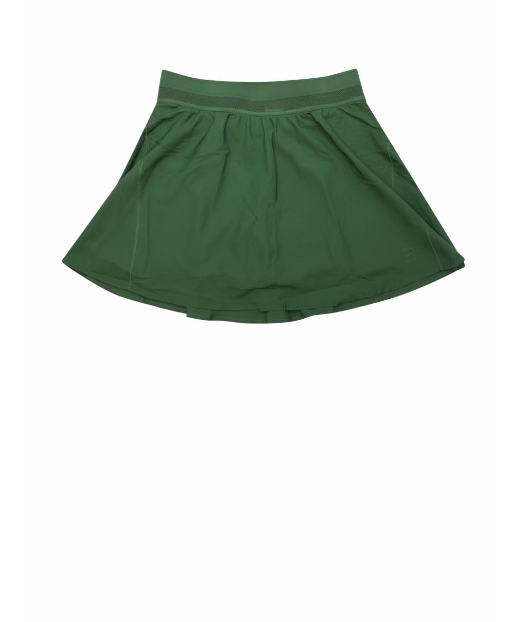 NIKE Зеленая полиэстеровая юбка мини, фото 1