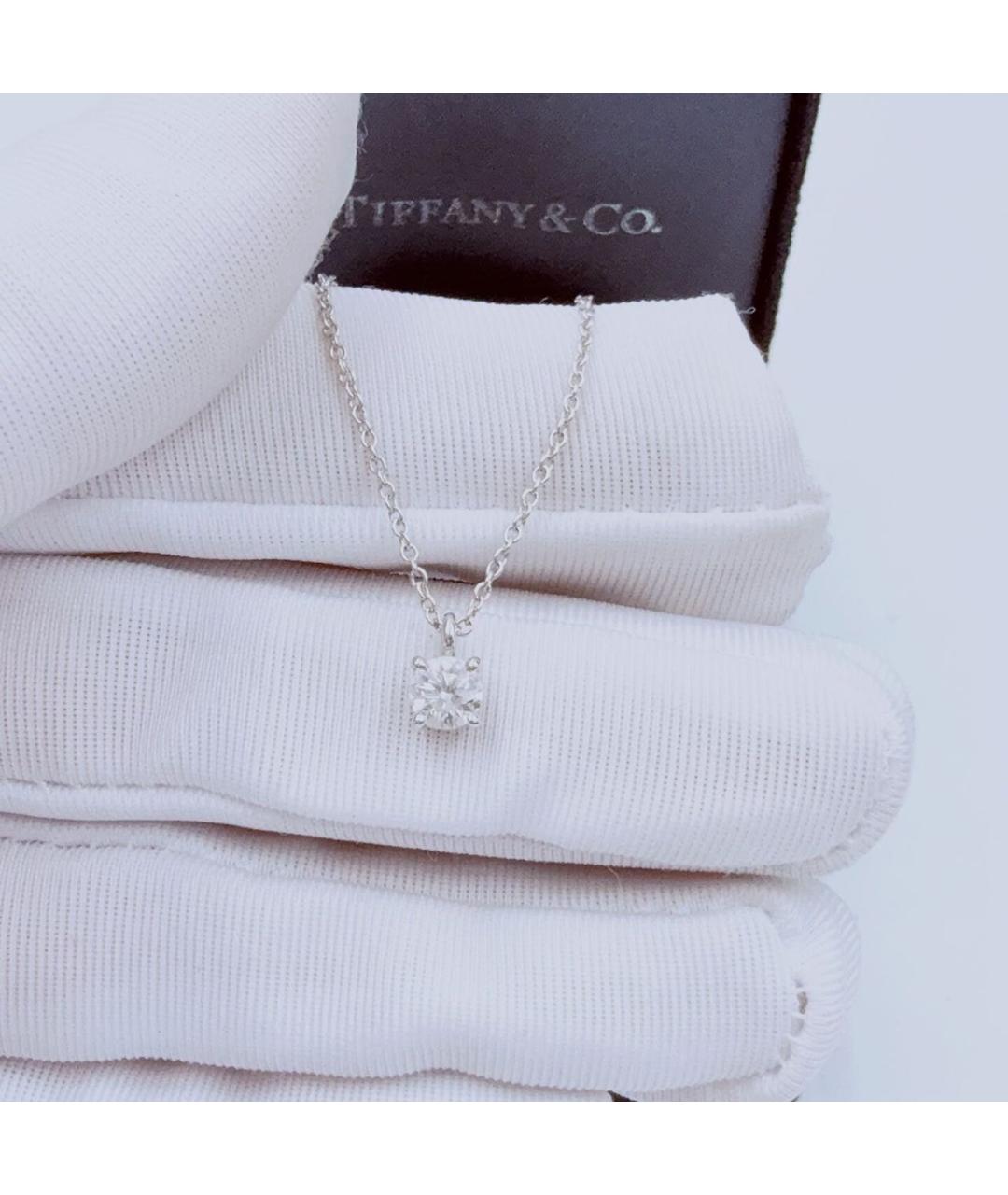 TIFFANY&CO Белое платиновое колье, фото 7