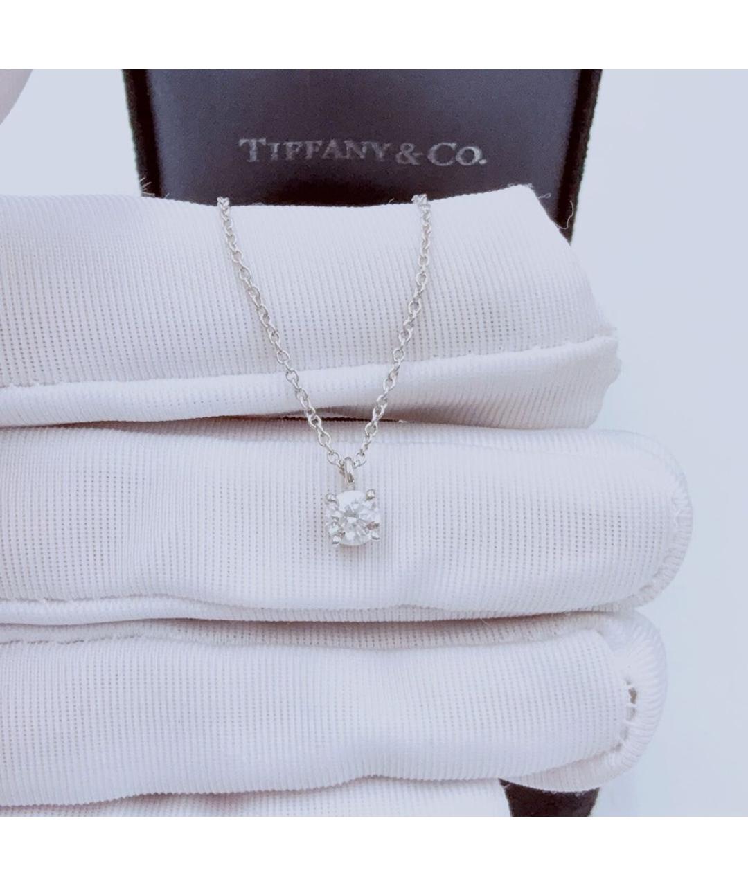 TIFFANY&CO Белое платиновое колье, фото 4