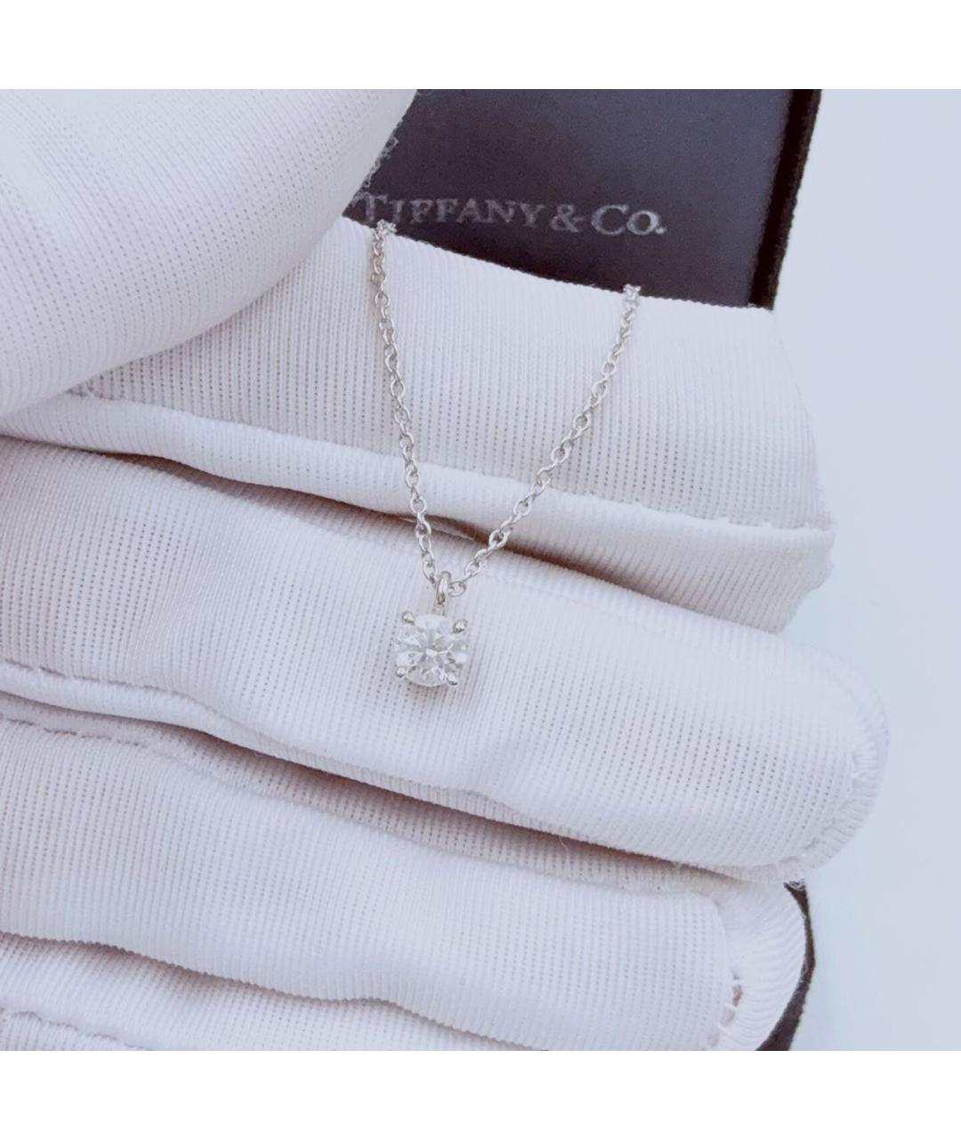 TIFFANY&CO Белое платиновое колье, фото 3