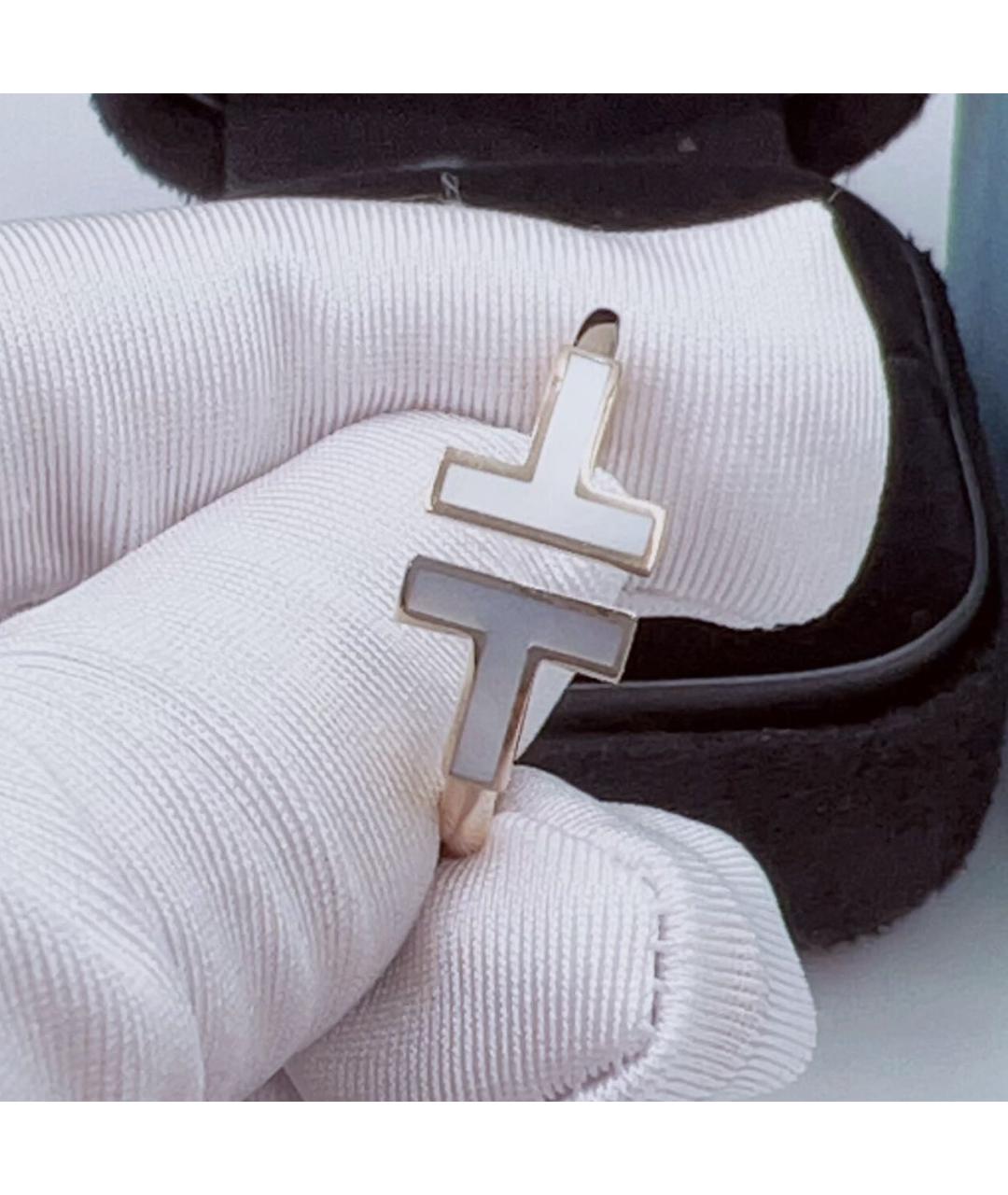 TIFFANY&CO Белое кольцо из розового золота, фото 4