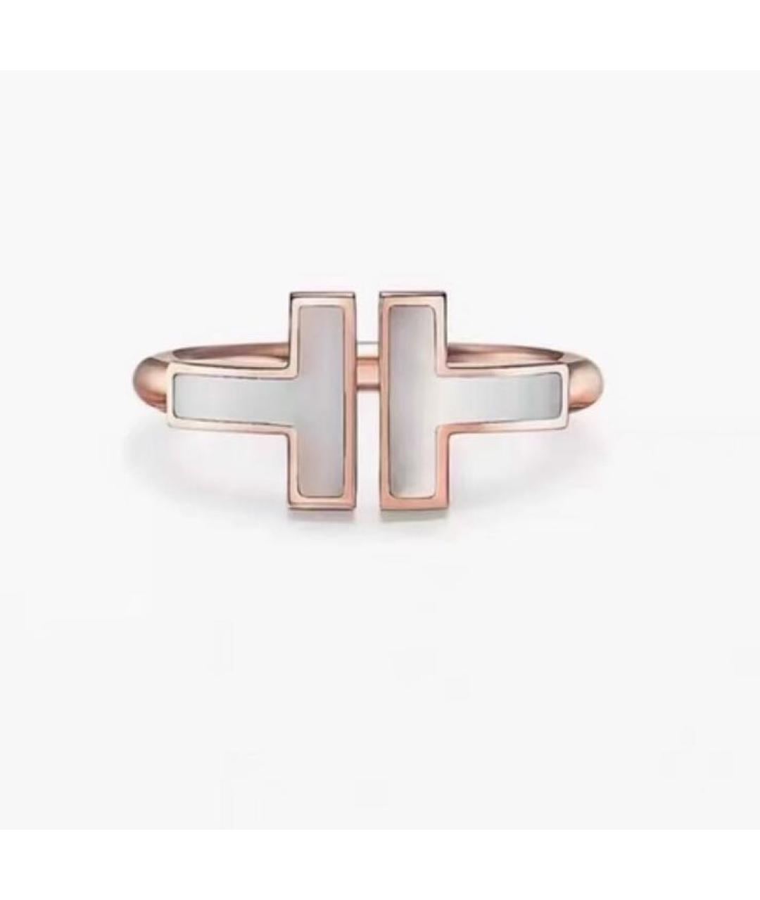 TIFFANY&CO Белое кольцо из розового золота, фото 7