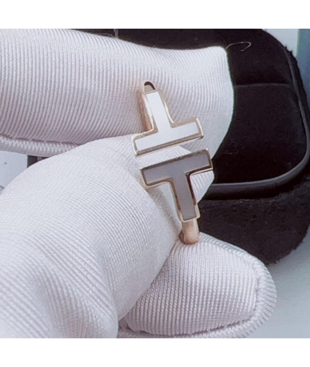 TIFFANY&CO Белое кольцо из розового золота, фото 3