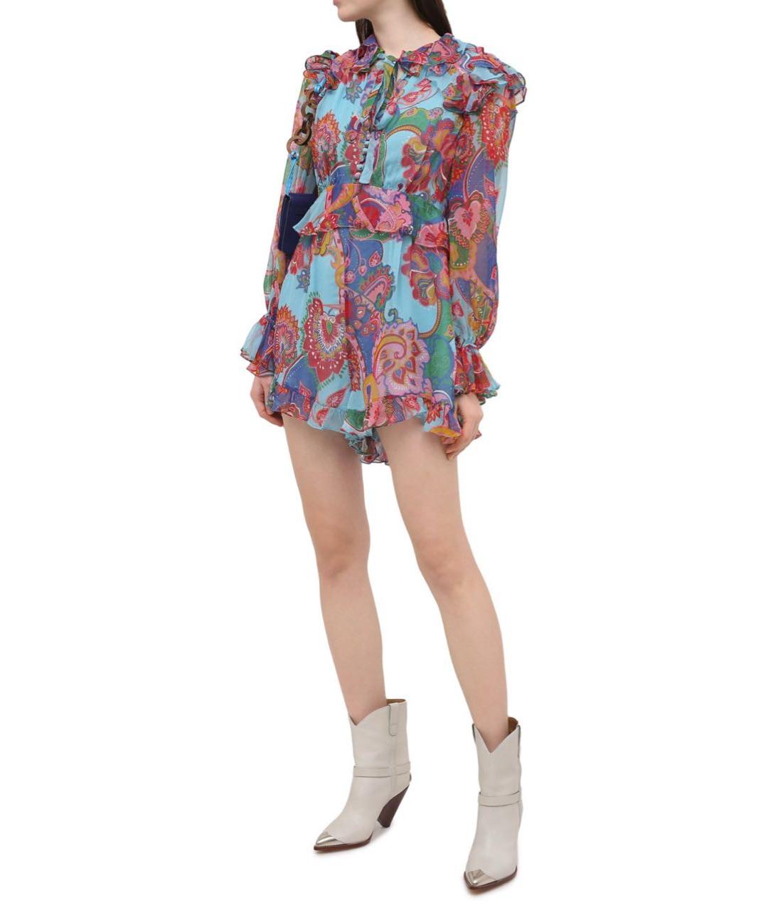 ZIMMERMANN Мульти шелковый комбинезон, фото 3