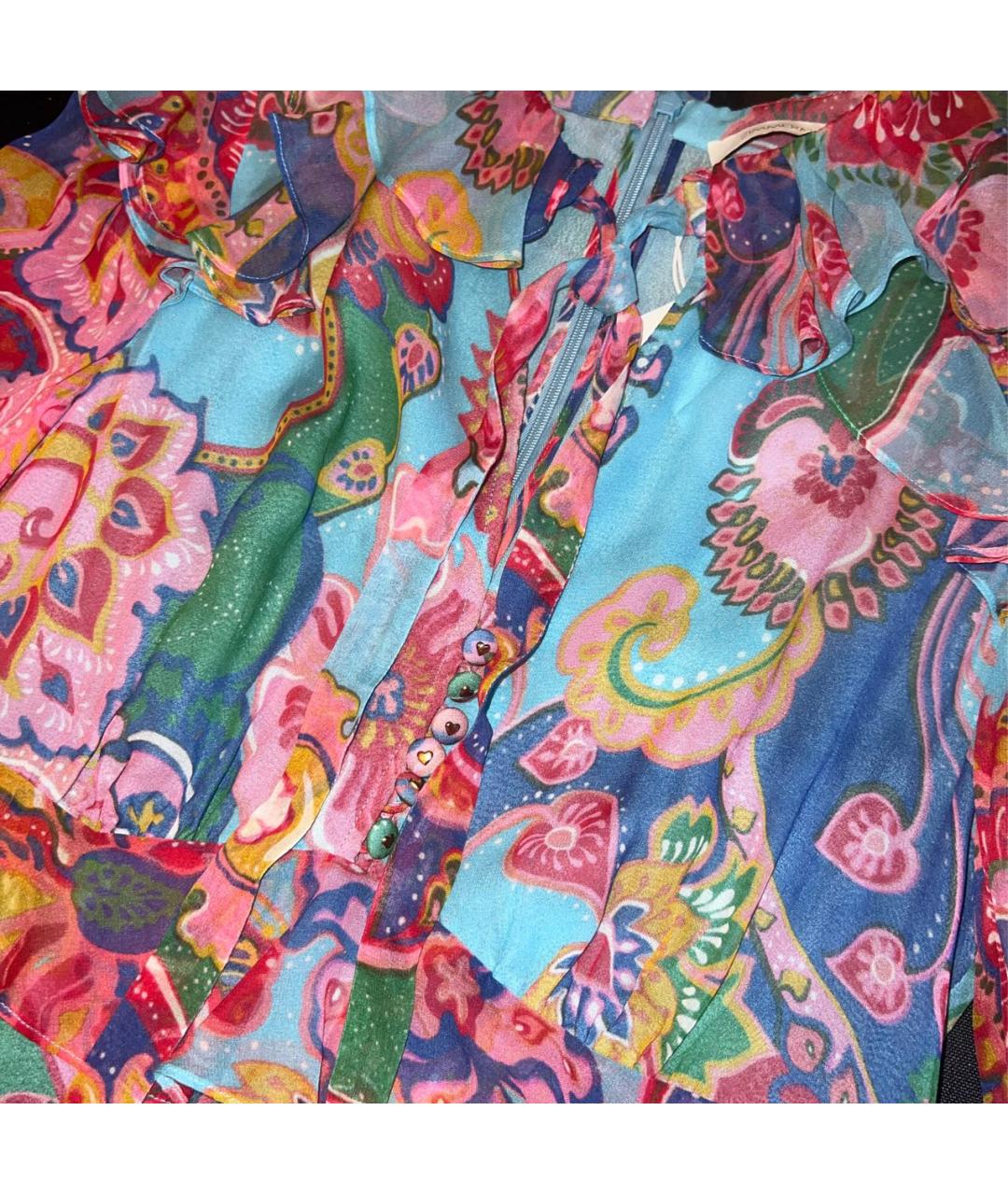 ZIMMERMANN Мульти шелковый комбинезон, фото 8