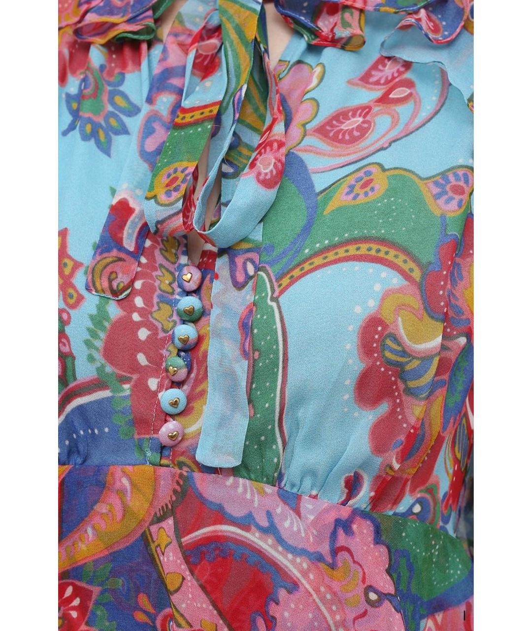 ZIMMERMANN Мульти шелковый комбинезон, фото 6