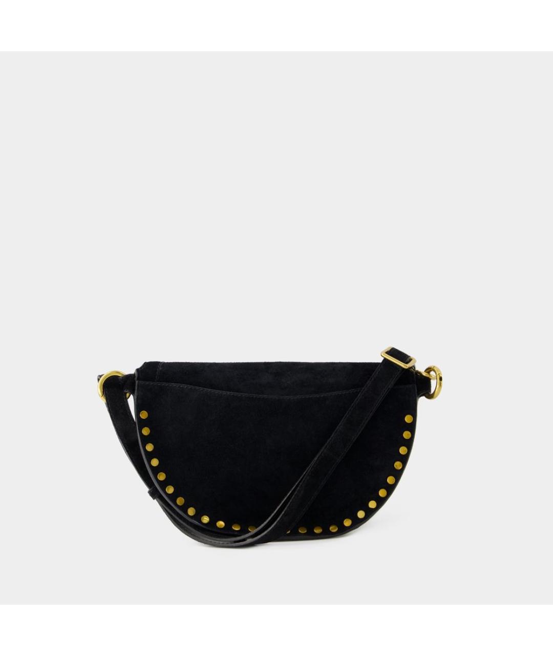 ISABEL MARANT Черная замшевая сумка через плечо, фото 3