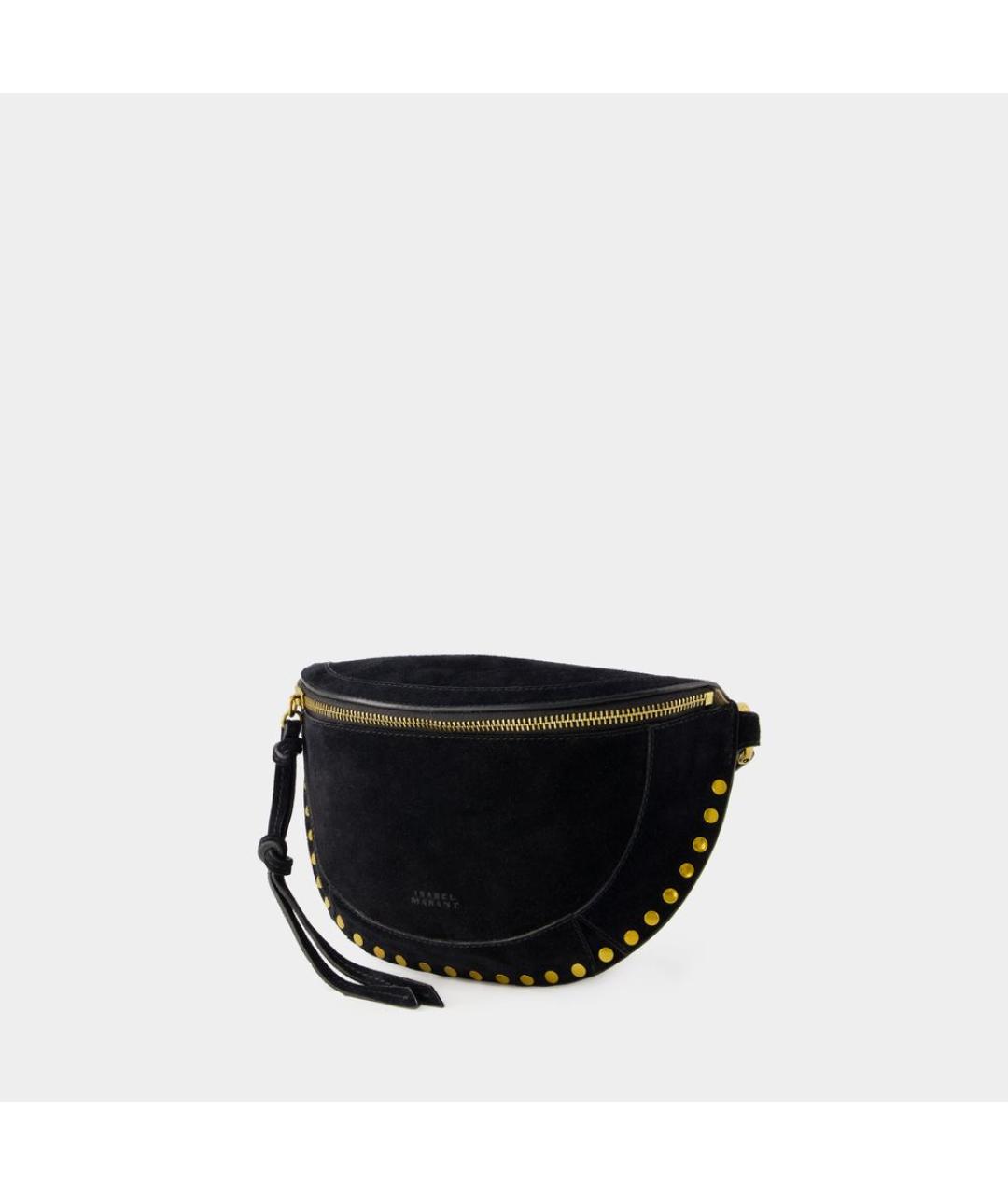 ISABEL MARANT Черная замшевая сумка через плечо, фото 2