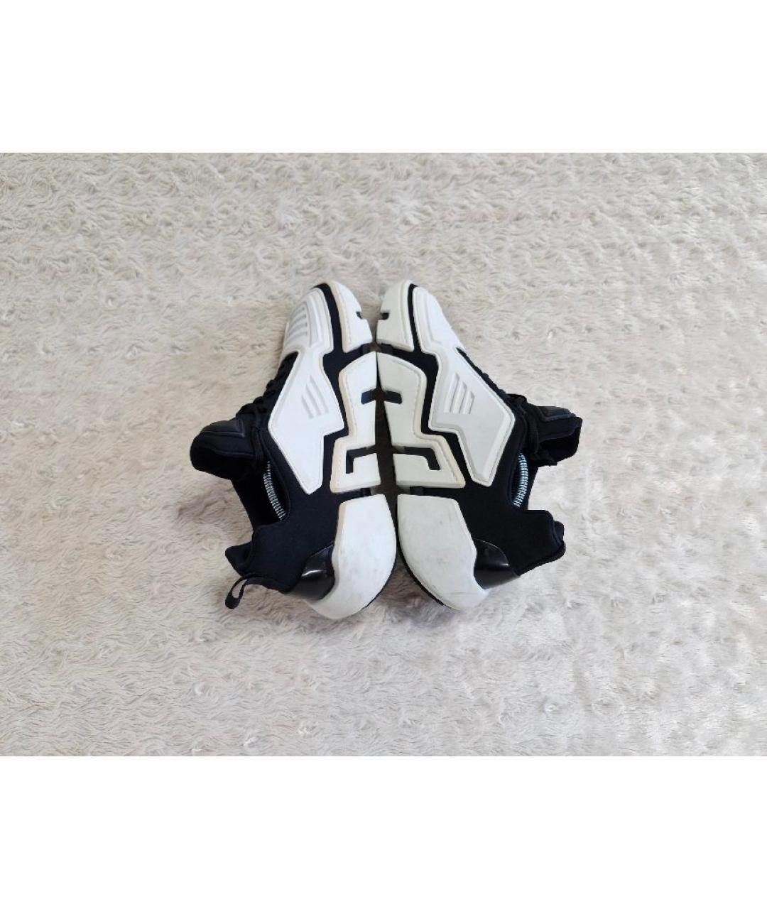 PRADA Белые резиновые низкие кроссовки / кеды, фото 4