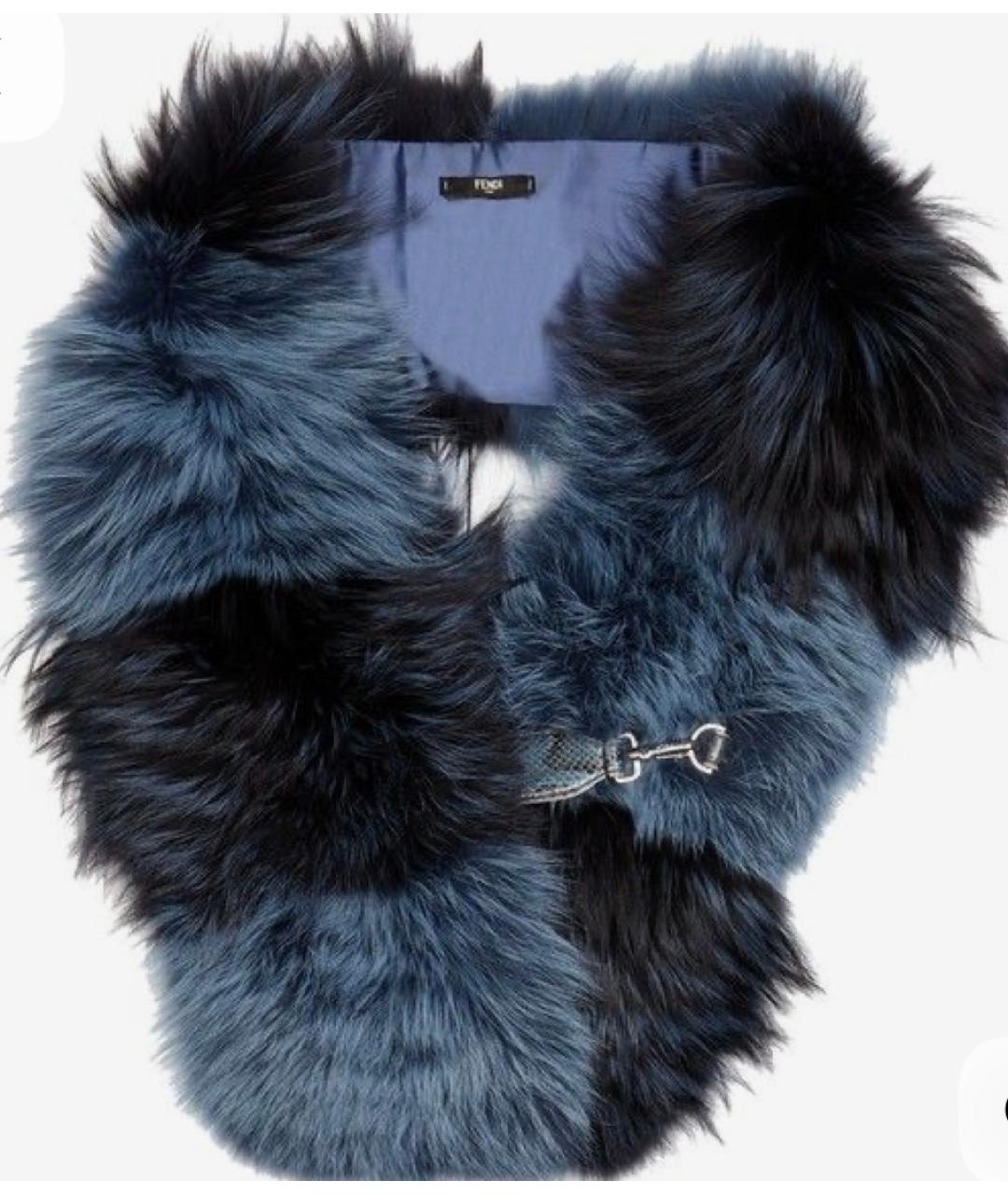 FENDI Синий воротник, фото 6