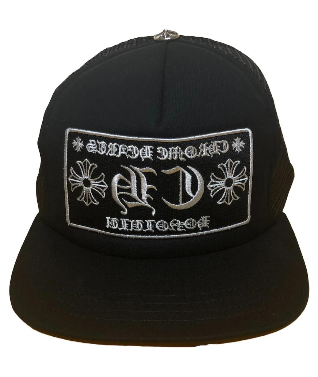 CHROME HEARTS Черная кепка, фото 2