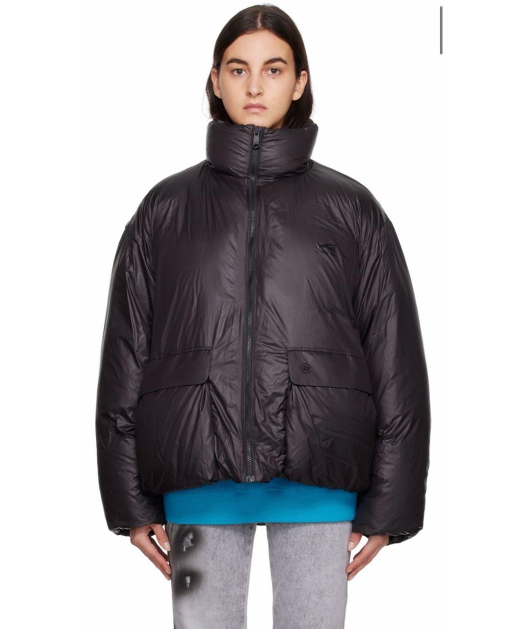 ADER ERROR Черный полиэстеровый пуховик, фото 8