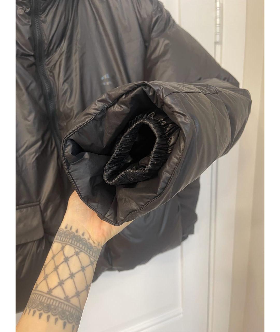 ADER ERROR Черный полиэстеровый пуховик, фото 5