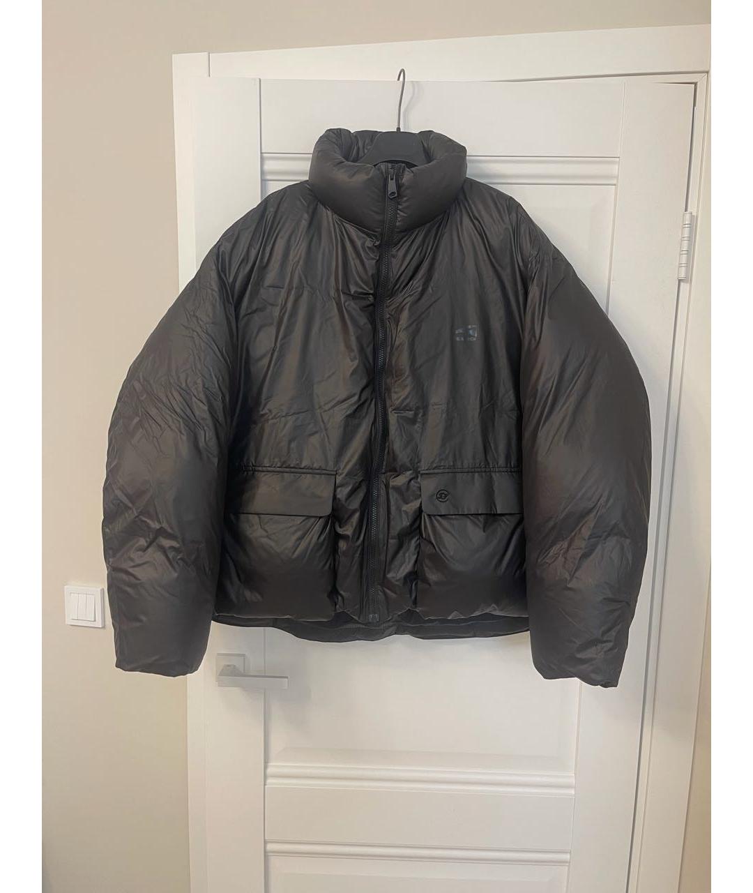 ADER ERROR Черный полиэстеровый пуховик, фото 9