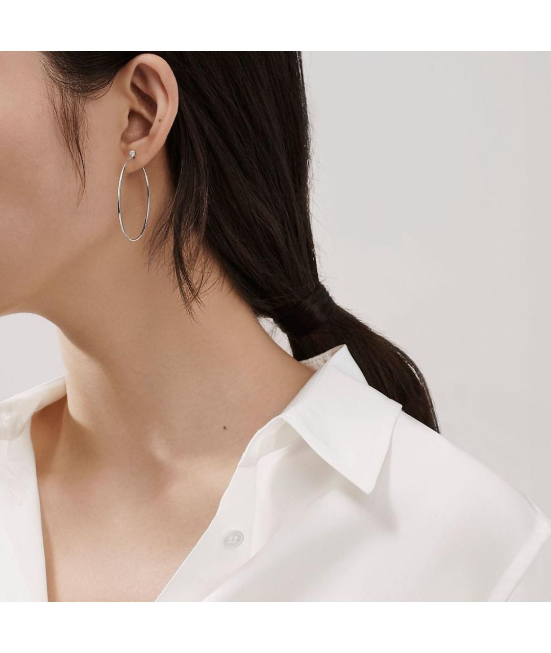 TIFFANY&CO Серебряные серебряные серьги, фото 2