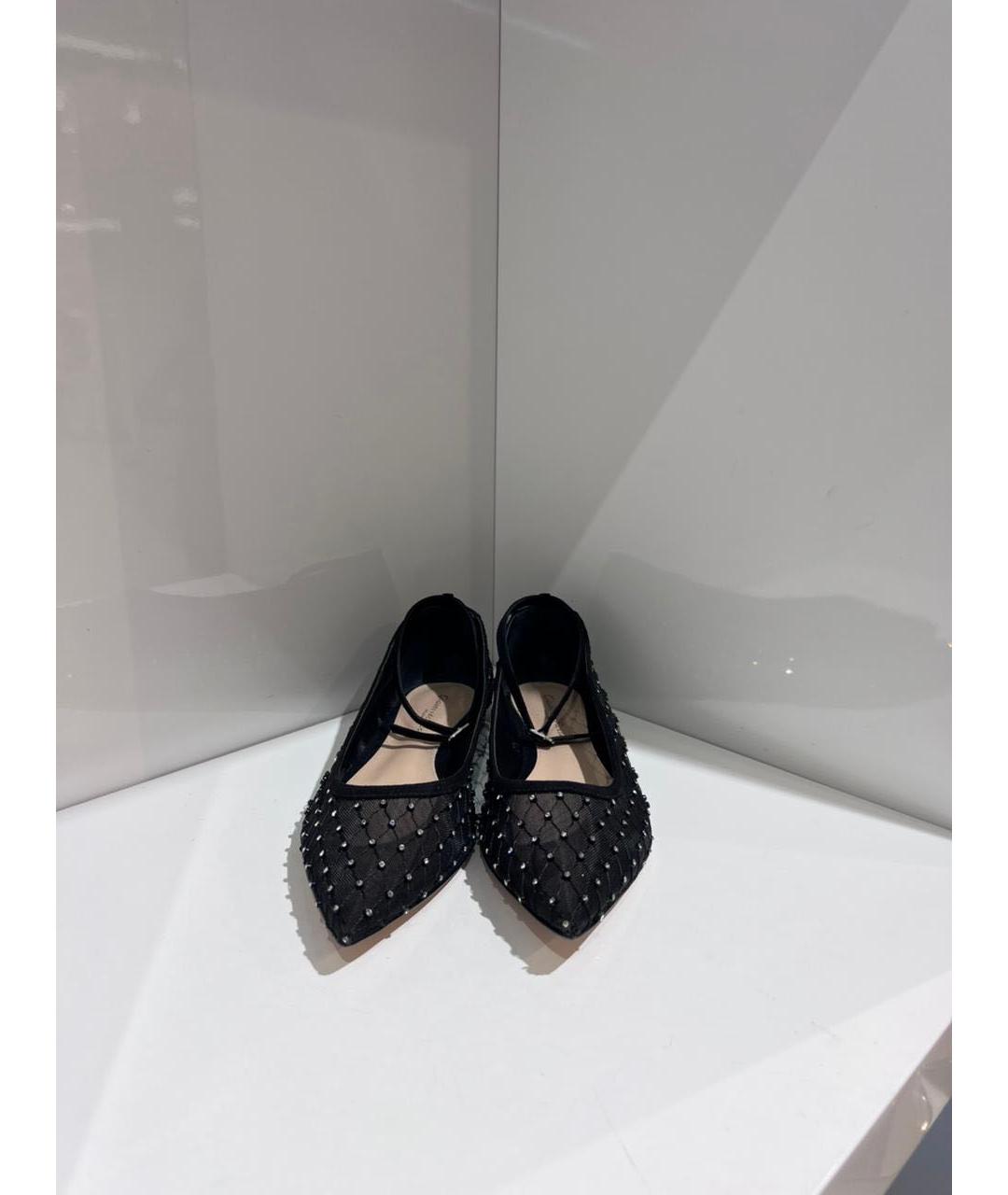 GIANVITO ROSSI Черные балетки, фото 2