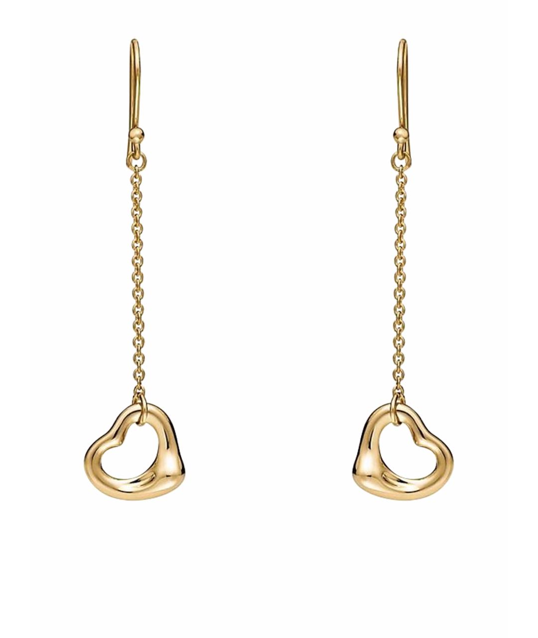 TIFFANY&CO Желтые серьги, фото 1