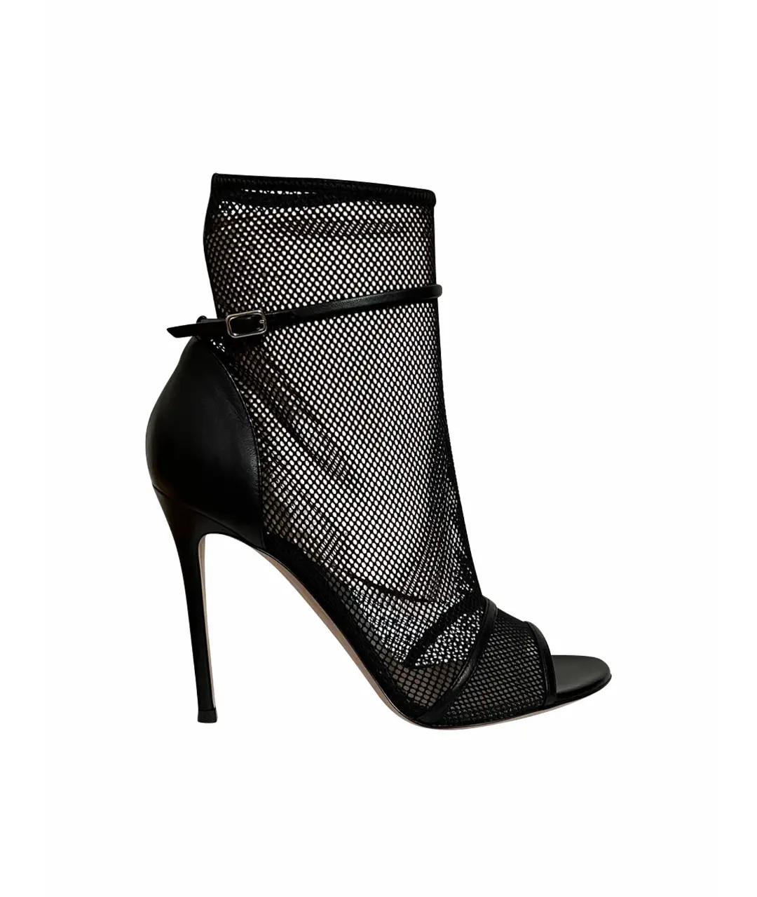 GIANVITO ROSSI Черные босоножки, фото 1