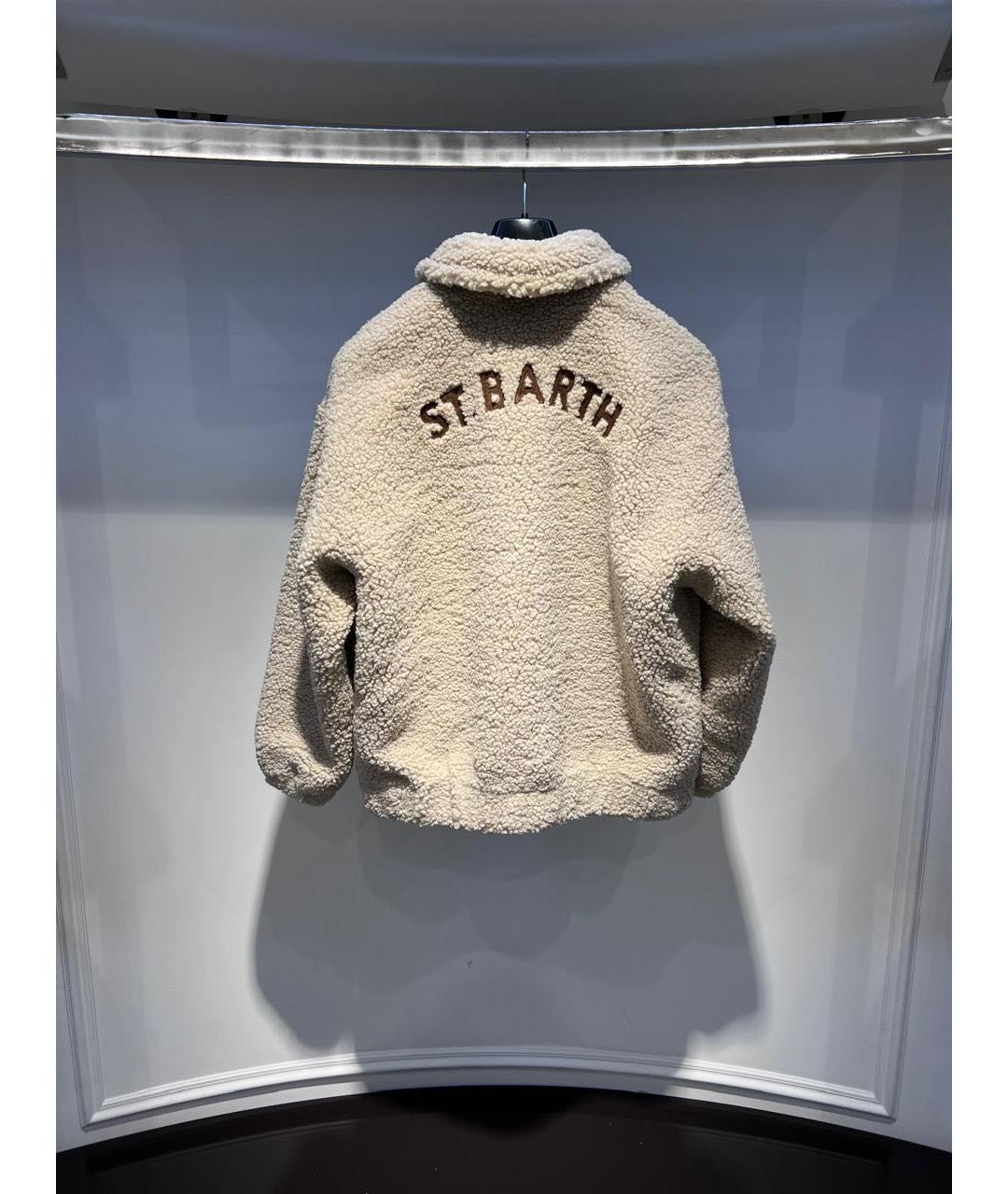 St. Barth Бежевая полиэстеровая куртка, фото 3