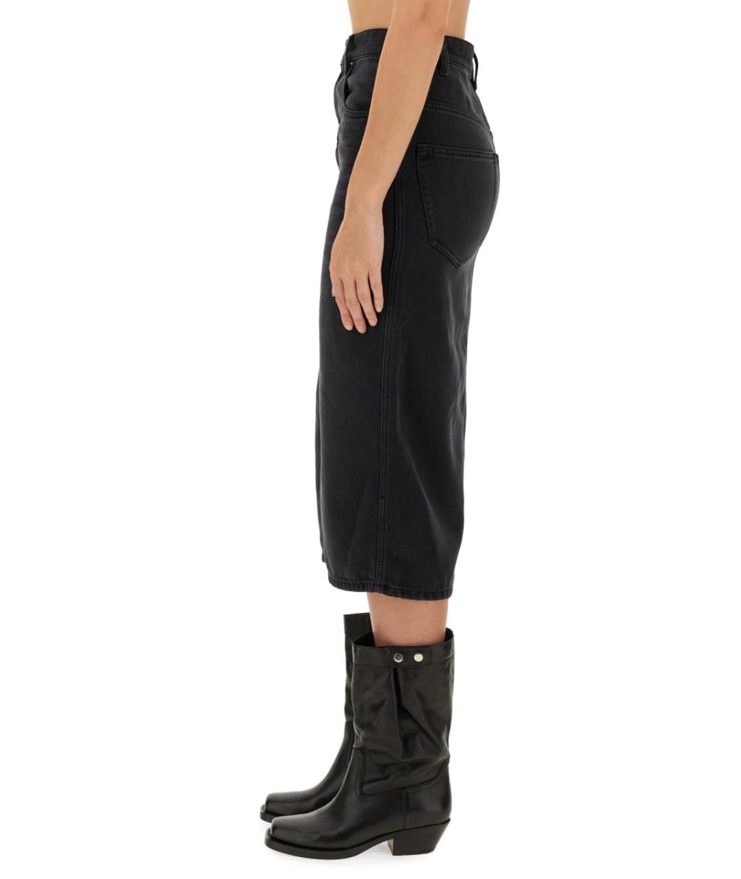 ISABEL MARANT Черная юбка миди, фото 4