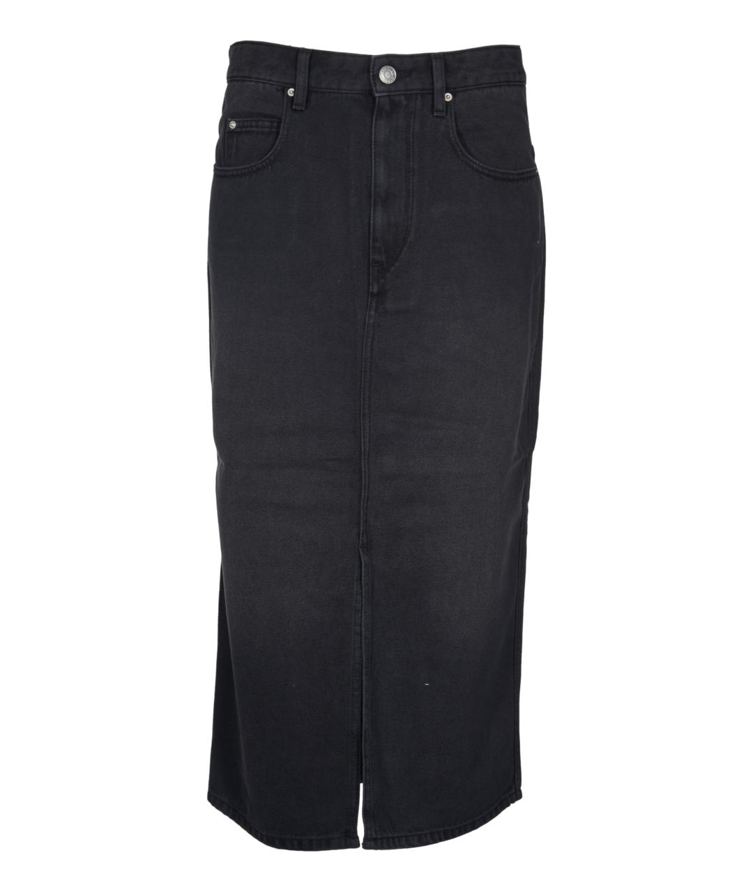 ISABEL MARANT Черная юбка миди, фото 1