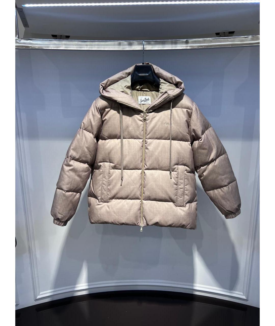 St. Barth Бежевый полиэстеровый пуховик, фото 3