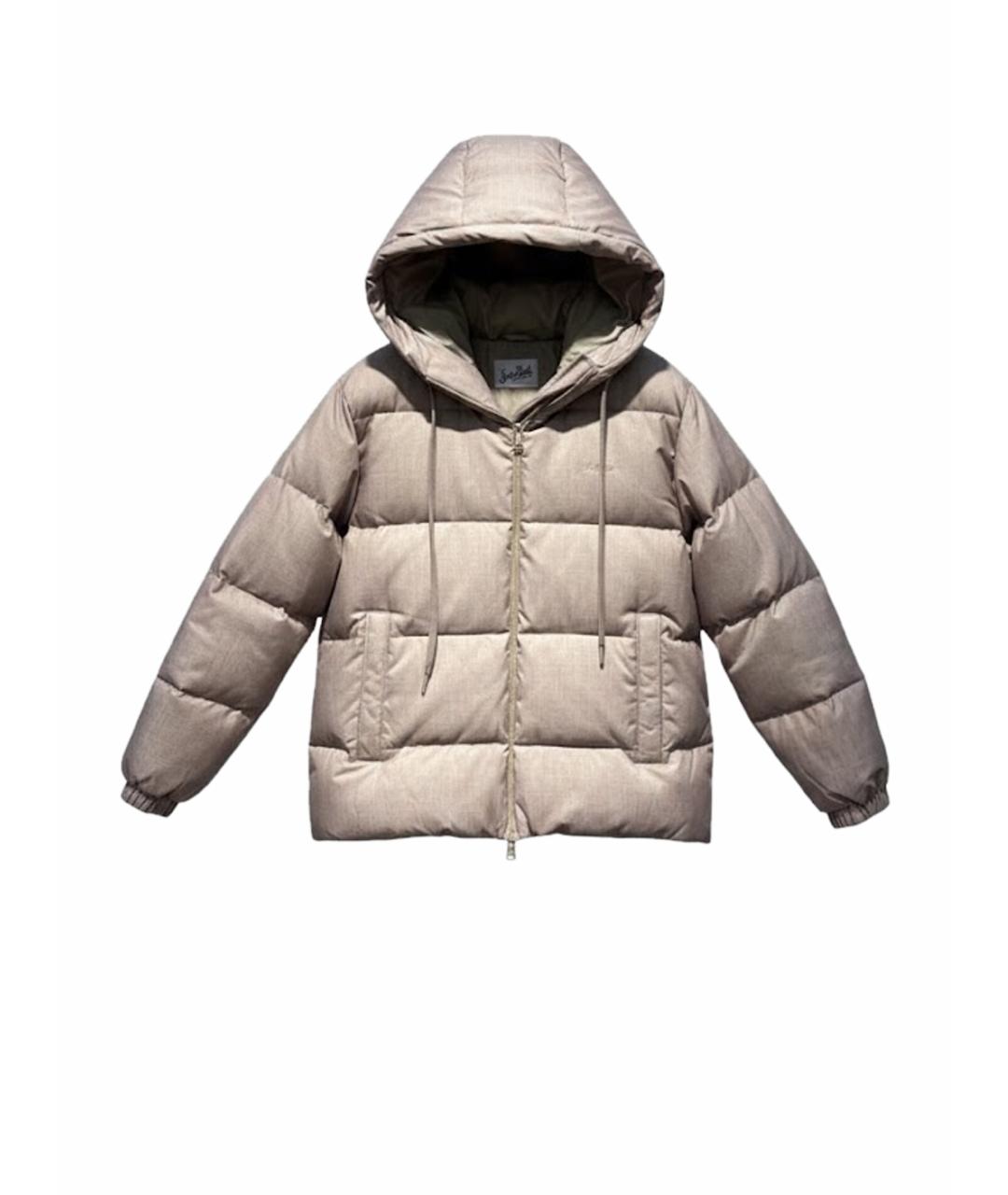 St. Barth Бежевый полиэстеровый пуховик, фото 1